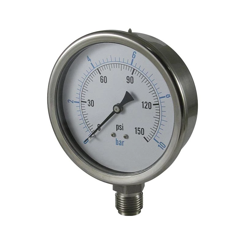 All Stainless Steel Pressure Gauge